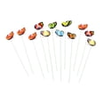 thumbnail image 1 of Miangastore 10pcs Artificial Set Stick Beautiful Decor for Home Store Garden Grassland (Random Color, 12cm), 1 of 8