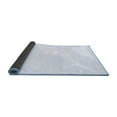 thumbnail image 2 of Ahgly Company Indoor Square Solid Blue Modern Area Rugs, 4' Square, 2 of 4