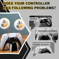 thumbnail image 2 of YCAN- 2 Pack pour Joysticks Remplacement Effet Hall Module de Capteur Analogique 3D pour Sony PlayStation 5 Accessoires de Contrôleur de Joystick avec Outils de Réparation, 2 of 4
