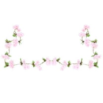 COSMOBETTY Artificial Flower Vine Pink Artificial Spring Flowers 1Set