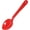 Red, variant on TrueCraftware - 13-Inch Solid Serving Spoon, Polycarbonate, White Color, Set of 12, NSF listed