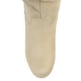 thumbnail image 5 of Journee Womens Haze Wide Calf Wedge Knee High Boots, 5 of 10