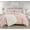 Blush Pink, variant on The Complete Bed Bundle 8-Piece Luxury Bedding Set with Comforter, Shams, Sheets & Throw Blanket - Tan King/Cal-King Size