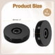 thumbnail image 2 of Plato giratorio Lazy Susan de acrílico de 2 paquetes, organizador giratorio de 2" en color negro, 2 of 6