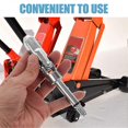 thumbnail image 2 of 2pcs Trailer Jack Part Jack Direction Joint Tire Pressure Relief Jack Part Steel Jack Part Jacks Cardan Head Jack Cardan Shaft Drop Cardan Joint, 2 of 3
