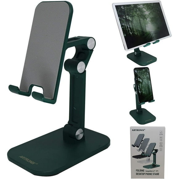 Artronix Support de Bureau pour Téléphone Portable pour Téléphone Portable et Tablette avec Hauteur et Angle Réglables