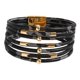 thumbnail image 3 of Pulsera de para mujer, accesorios para conjuntos, fácil de usar, duradera, tipo brazalete. Leopardo negro, 3 of 8