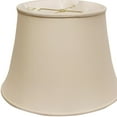 thumbnail image 5 of HomeRoots 469660 20 in. Biege Sloped Euro Bell Pongee Shantung Lampshade, Champagne, 5 of 6