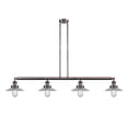 thumbnail image 7 of Innovations Lighting 214-S Halophane Halophane 4 Light 53" Wide Linear Chandelier - Chrome, 7 of 7