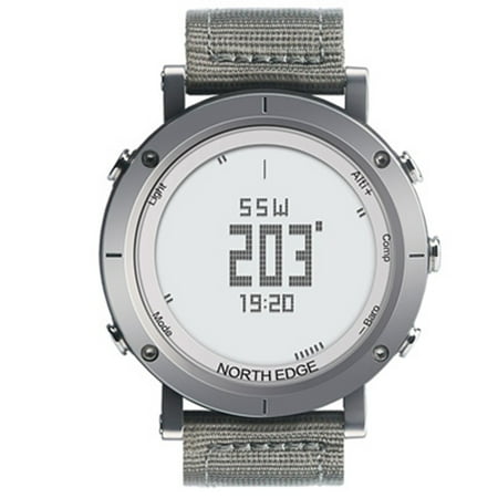 running watch with barometric altimeter
