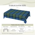thumbnail image 6 of Rectangle Table Cloth, Scottish Clan MacLeod of Harris Ancient Tartan Resistant Washable Tablecloth Decorative Table Cover for Dining, Indoor and Outdoor, 6 of 6