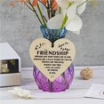 thumbnail image 2 of Yuarrent Regalo colgante de de amistad de Navidad para mujer/niña/mejores amigos/femenina decoración de Navidad signo adorno artesanal para pared Kits de decoración para fiestas No.1 Yuarrent HA043001-01, 2 of 6