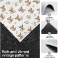 thumbnail image 3 of White Highland Cow Leaf Pattern Kitchen Rugs Sets Of 3,Kitchen Runner Rugs Non Skid Washable,Decorative Kitchen Floor Mats for Kitchen,Sink,Laundry,17"x30"+ 17"x47" + 17"x59", 3 of 6
