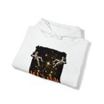 thumbnail image 5 of Let's Chill Hoodie - Astronauts in Space Unisex Hooded Sweatshirt, 5 of 7