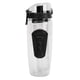 thumbnail image 1 of Botella de agua con infusor de frutas, agarre antideslizante, tapa abatible, botellas de agua infundidas para mujeres y hombres, botella de infusión de agua a prueba de fugas, color negro, 1 of 10