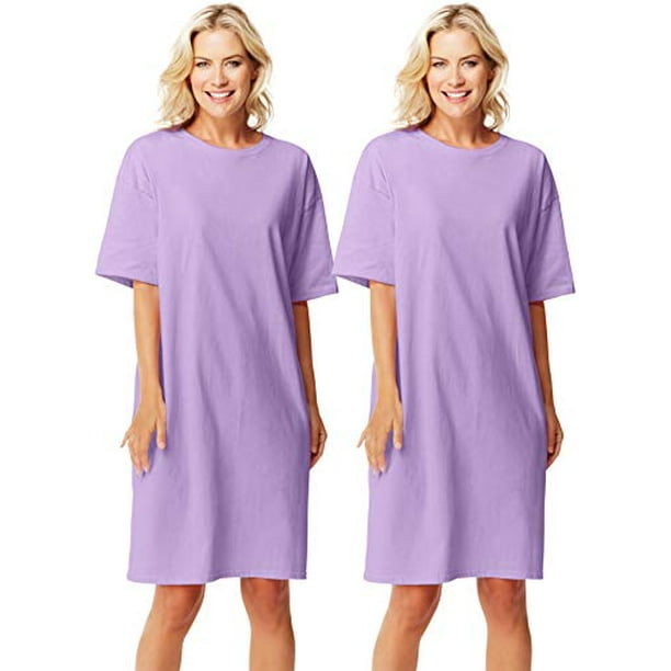 Hanes Women's Wear Around Nightshirt Number 5660 2 and 3 Packs ...