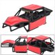 thumbnail image 3 of RC Car Body Shell Chassis Kit for 1/18 TRX4M Red, 3 of 5