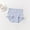 12-Light Blue, variant on YWDJ Panties for Women Plus Size Breathable Cotton Breathable Lightweight High Waist No Show Sexy Solid Color High Waist Underwear Plus Size Breathable Briefs Light Blue M