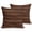 Brown, variant on Throw Pillow Covers 18x18 Inch Set of 2 Wood Grain Decorative Pillows Cushion Case Soft Square Pillowcases Farmhouse Wooden Plank Throw Pillows for Couch Sofa Bed Chair Home Decor