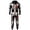 e-22Black12, variant on MEZZALL 1-Pack Adults Unisex Skeleton Print Hooded Onesie, Full Zip Halloween Skeleton Bodysuit, Matching Long Sleeve Jumpsuit