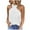 White, variant on JGGSPWM Women Sleeveless Tops Basic Summer Casual Vest Halter Neck Tank Tops Zipper Back Tshirts Solid Shirts Racer Back Tees Red L