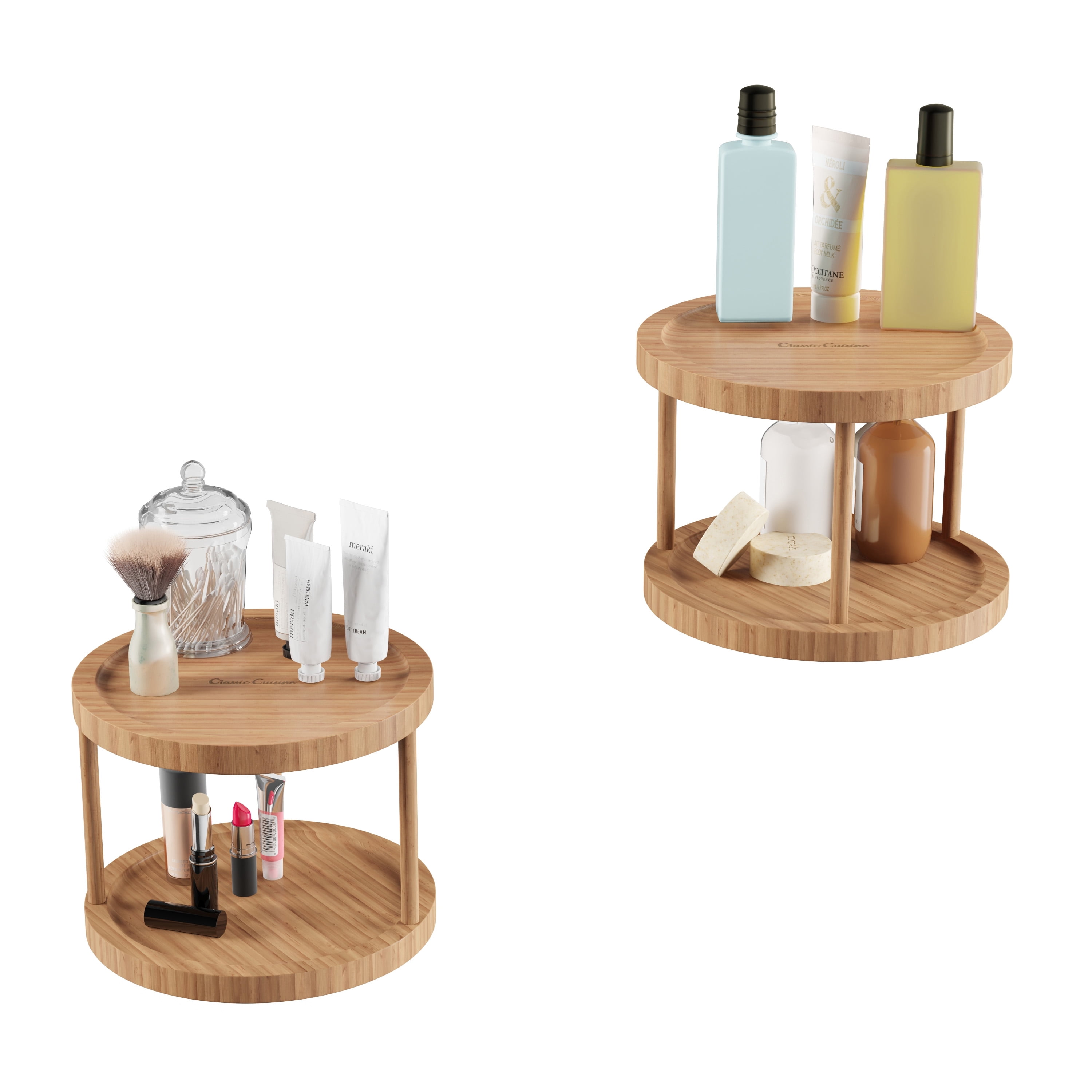 2 Tier Lazy Susan Bathroom … curated on LTK