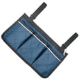 thumbnail image 3 of Bolsa lateral para silla de ruedas, apoyabrazos reflectante, bolsa lateral para colgar, organizador de almacenamiento portátil, azul oscuro Scienceny  HA003792-04, 3 of 7