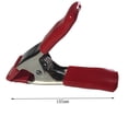 thumbnail image 1 of 1Pc 4Inch Métal Nickelé en Forme de Pinces à Ressort Pinces à Bois Poignée Outils, 1 of 9