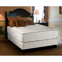 Dream Sleep Exceptional Plush Full Mattress Set with Mattress Cover Protector - Fully Assembled, 2-Sided, Orthopedic, Longlasting Comfort by Dream Solutions USA