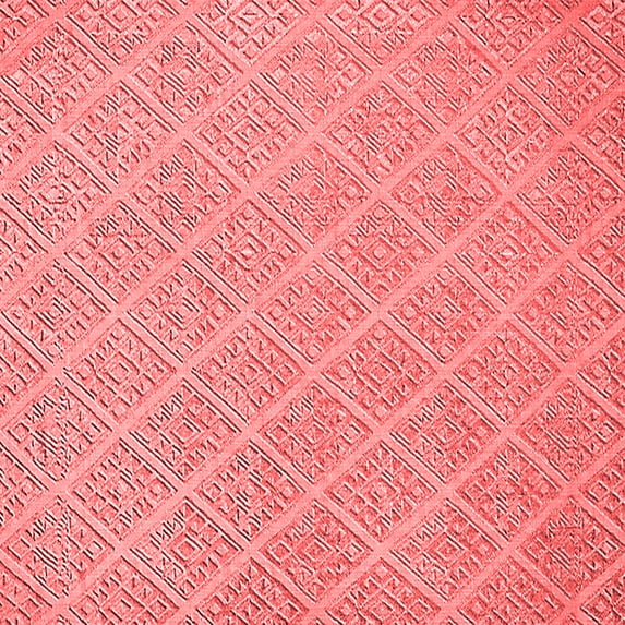 Ahgly Company Indoor Square Oriental Red Industrial Area Rugs, 6' Square