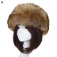 thumbnail image 2 of jiaroswwei Women Autumn Winter Faux Fur Thickened Hat Outdoor Cold-proof Warm Plush Beanie, 2 of 8