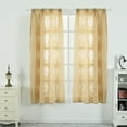 thumbnail image 1 of DYstyle Morocco Embossed Rod Pocket Sheer Volie Curtain Panel, 1 of 3