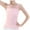 Pink, variant on Cethrio Girls Tank Tops, Dancing Soft Breathable Sleeveless Summer Tops Undershirts Pink Size 10-12