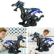 thumbnail image 5 of Electronic Walking Dinosaur Roar Colorful Light Electric Toys Control Remoto Modelo de Dinosaurio para Niños de 3 a 8 años de Edad, Niña Niño , Negro Edad Hugo Dinosaurio caminando, 5 of 7