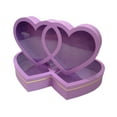 thumbnail image 1 of 2x Caja de Regalo Del Día de San Valentín en Forma de Corazón Embalaje de Dulces para Mujeres Regalos Del Día de San Valentín para Novias de Aniversar Púrpura, 1 of 8