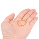 thumbnail image 3 of Uxcell 0.79'' Anillos O Hebilla para Bolsas de Hardware, Cinturones, Accesorios de Manualidades DIY, Aleación de Zinc, Tono Dorado, 6 piezas, 3 of 3