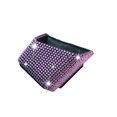 thumbnail image 2 of Neinkie Car Storage Box Rhinestone Patterned Self-adhesive Plastic Faux Crystal Shiny Mobile Phone Sunglass Coin Key Card Case for Car, 2 of 9