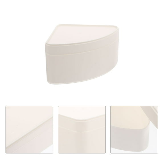 WHAMVOX  2 Pcs Storage Bin Box with Lid White Boxes Office