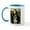 White/Blue Inside, variant on CafePress - Mona's Catahoula Leopard Mug - 11 oz Ceramic Mug - Novelty Coffee Tea Cup