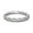 A-Silver, variant on 925 Sterling Silver 5A Zirconia 18K Plated Infinity Twisted Stackable Wedding Ring Eternity Band for Women Her Silver Size 7