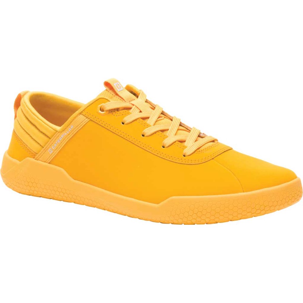 Caterpillar Men's Caterpillar Hex Sneaker Cat Yellow Nubuck 7 M