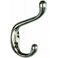 thumbnail image 2 of National Hardware N248-237 V166 Heavy Duty Coat and Hat Hook in Nickel, 2 of 4