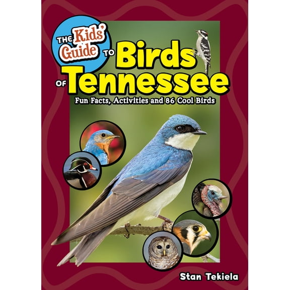 Birding Children's Books The Kids' Guide to Birds of Tennessee: Fun Facts, Activities, and 87 Cool Birds, (Paperback)