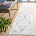 thumbnail image 2 of SAFAVIEH Layla Darrell Oriental Runner Rug, Ivory Grey/Charcoal, 2'2" x 9', 2 of 8