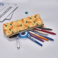 thumbnail image 5 of Rocae Love Carrot for Leather Pencil Case - Zippered Pen Case Stationery Bag Zipper Pouch Pencil Holder For Men Women Businessmen And Artists, 5 of 5