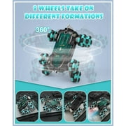 FLYNOVA Gesture Sensing Rc Car Toys for Boy Age 8-13,2.4Ghz 8Wd Remote Control Car,Racing Drift Double-Sided Stunt Car,Christmas Birthday Coolest Gift Black