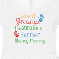 thumbnail image 4 of Inktastic Farmer Like Mommy Girls Baby Dress, 4 of 5