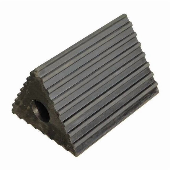 Manufacturer Varies Wheel Chock,Rubber,W 6-1/2 In,H 4-1/2 In 19P546