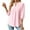 Pink, variant on Scyoekwg Womens Short Sleeve Tops Womens Summer Fashion Ladies Blouses Dressy Casual Cute T Shirts Short Sleeve Loose Trendy Going Out Tops