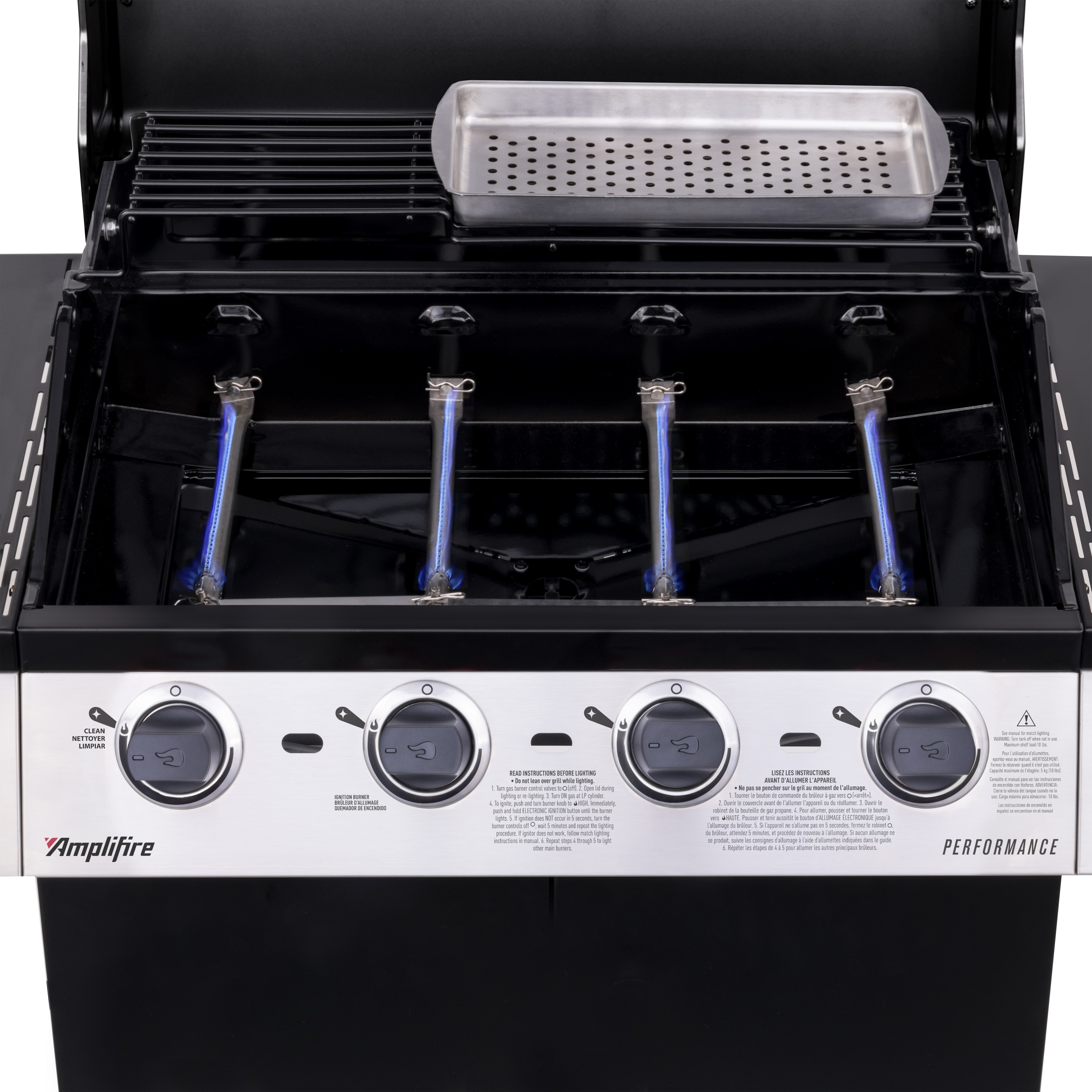 Char-Broil® Performance Series™ Amplifire 4-Burner Gas Grill - image 3 of 5